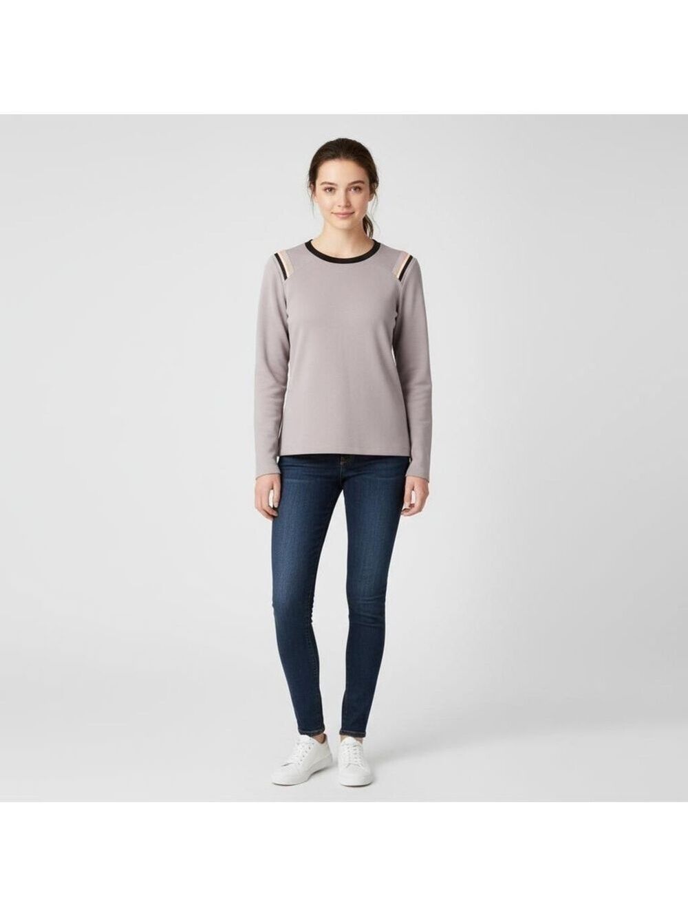 Aether Gray Pullover Sweater Size Small